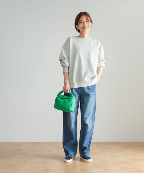 URBAN RESEARCH DOORS(アーバンリサーチドアーズ)の「デニムワイドパンツ(デニムパンツ・レディース・ワンウォッシュ/インディゴブルー・LARGE/MEDIUM/SMALL)」の12枚目の写真