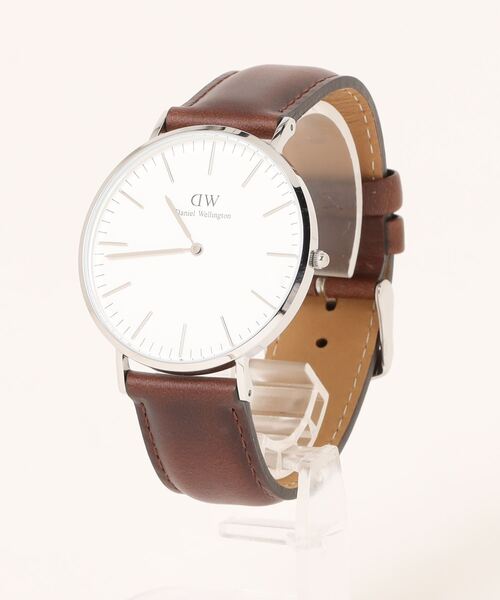 Daniel Wellington(ダニエルウェリントン)の「【Daniel Wellington】クラシック ブリストル 腕時計 レザーベルト 40mm DW00600023(アナログ腕時計・レディース・ブラック/ダークブラウン/ブラウン・FREE)」の8枚目の写真