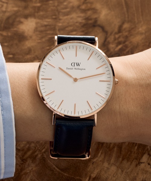 Daniel Wellington(ダニエルウェリントン)の「【Daniel Wellington】クラシック ブリストル 腕時計 レザーベルト 40mm DW00600023(アナログ腕時計・レディース・ブラック/ダークブラウン/ブラウン・FREE)」の10枚目の写真