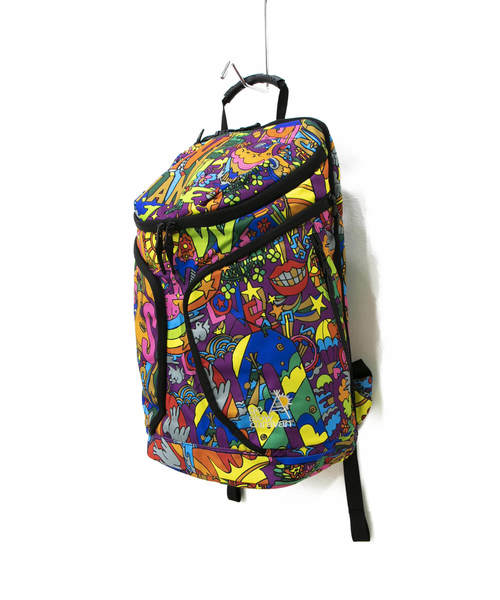 go slow caravan(ゴースローキャラバン)の「総柄システムリュック(バックパック/リュック・メンズ・ブラック系その他/カラフル・FREE)」の7枚目の写真
