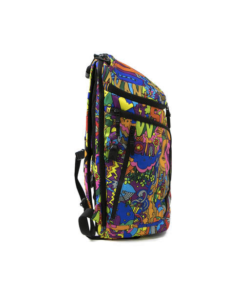 go slow caravan(ゴースローキャラバン)の「総柄システムリュック(バックパック/リュック・メンズ・ブラック系その他/カラフル・FREE)」の12枚目の写真