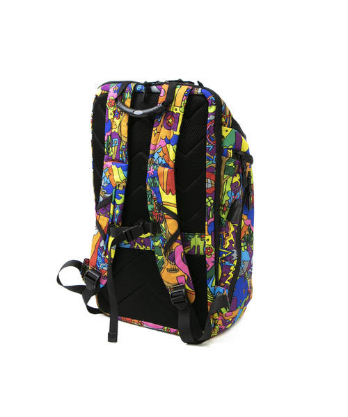 go slow caravan(ゴースローキャラバン)の「総柄システムリュック(バックパック/リュック・メンズ・ブラック系その他/カラフル・FREE)」の13枚目の写真