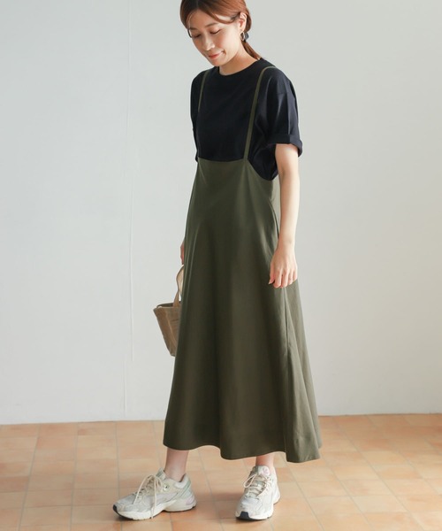 URBAN RESEARCH DOORS(アーバンリサーチドアーズ)の「サスペンダーフレアスカート(スカート・レディース・ブラウン/ブラック/カーキ・MEDIUM)」の13枚目の写真
