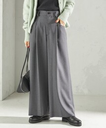 SHIPS | 〈手洗い可能〉ソフィー ツイル ストレッチ ポケット デザイン パンツ(スラックス)