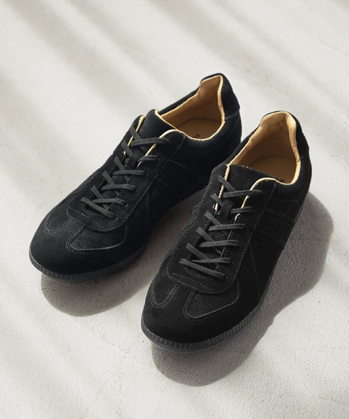 GERMAN TRAINER(ジャーマントレーナー)の「GERMAN TRAINER/ジャーマントレーナー レースアップスニーカー(スニーカー・メンズ・ホワイト/ブラック/ホワイト×ホワイト/ブラック系・44/40/41/42/43/35/38/39/36/37)」の6枚目の写真