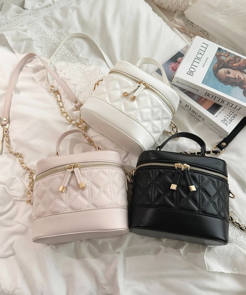 apres jour(アプレジュール)の「【apres jour×ARIAZ】バニティバッグ(ショルダーバッグ・レディース・ブラック/ベビーピンク/ホワイト/その他/ワインレッド/アイボリー・FREE)」の11枚目の写真