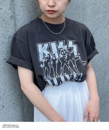 ヴィンテージ加工ロックTシャツ