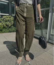 CHIFFON MILITARY CARGO PANTS