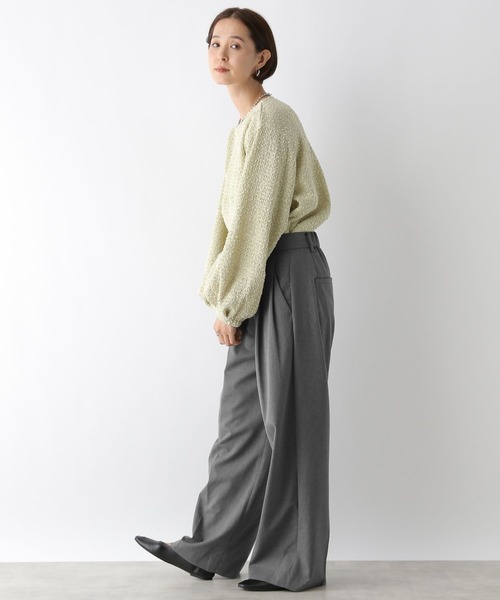 TRワイドスラックスパンツ　133625の19枚目の写真