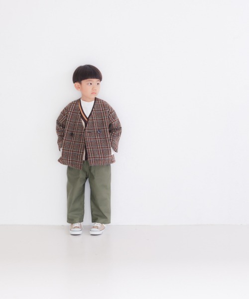 LOWRYS FARM(ローリーズファーム)の「StanRayベーカーパンツ 219793(その他パンツ・キッズ・カーキ/イエロー・110cm/120cm/130cm)」の8枚目の写真