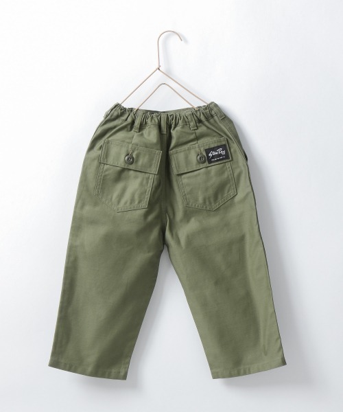 LOWRYS FARM(ローリーズファーム)の「StanRayベーカーパンツ 219793(その他パンツ・キッズ・カーキ/イエロー・110cm/120cm/130cm)」の4枚目の写真