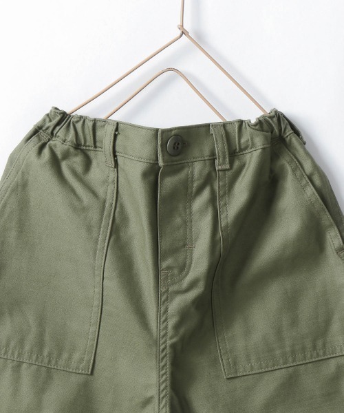 LOWRYS FARM(ローリーズファーム)の「StanRayベーカーパンツ 219793(その他パンツ・キッズ・カーキ/イエロー・110cm/120cm/130cm)」の9枚目の写真