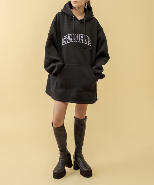 RASVOA(ラスボア)の「厚底ストレッチロングブーツ(ブーツ・レディース・ブラック・M/L)」の20枚目の写真