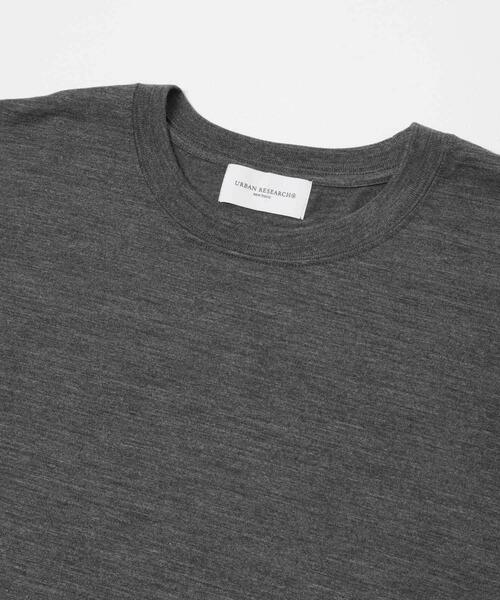 URBAN RESEARCH(アーバンリサーチ)の「『洗濯可』new basic WASHABLE MERINO WOOL LONG-SLEEVE(Tシャツ/カットソー・メンズ・ネイビー/ブラック/チャコールグレー・X-LARGE/MEDIUM/LARGE)」の18枚目の写真