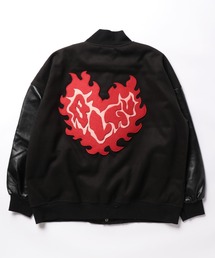 L.H.P | BLOOMGLOOM/ブルームグルーム/HEART STUDIUM JACKET(スタジャン)