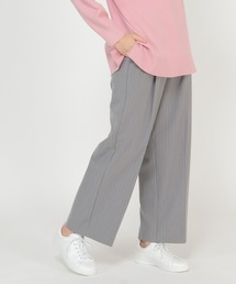 裏起毛ストレッチワイドパンツ