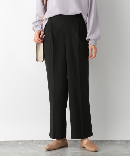 GLOBAL WORK(グローバルワーク)の「あったかウツクシストレートパンツ/215862(スラックス・レディース・グレー/ブラック/アイボリー/モカ/グリーン・LARGE/X-SMALL/MEDIUM/SMALL)」の18枚目の写真