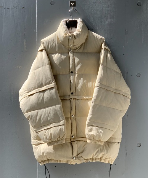 YOKE(ヨーク)の「YOKE/ヨーク/MULTI DETACHABLE RV DOWN JKT(ダウンジャケット/コート・メンズ・ホワイト/ブラック/ブルー/レンガ・2/3)」の2枚目の写真