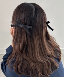 apres jour clair | 【apres jour clair×ARIAZ】ヘアリボンクリップ4SET(バレッタ/ヘアクリップ)
