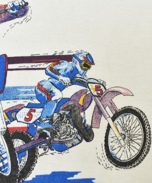 【ヴィンテージ古着】80's ヴィンテージプリントTシャツ USA製 Coors Supercross THE ORIGINALの5枚目の写真