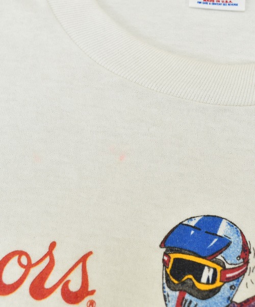 【ヴィンテージ古着】80's ヴィンテージプリントTシャツ USA製 Coors Supercross THE ORIGINALの7枚目の写真