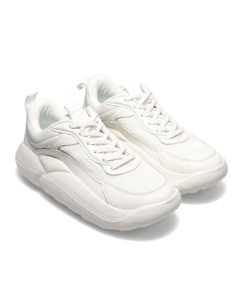 UGG(アグ)の「UGG LA CLOUD TRAINER / アグ エルエー クラウド トレーナー(スニーカー・レディース・ホワイト・25.0cm/24.5cm/23.0cm/23.5cm/24.0cm/22.5cm)」の1枚目の写真