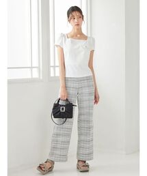 CELFORD | 【UVカット】カットツイードロングパンツ(その他パンツ)