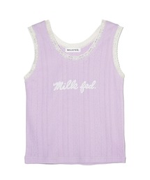 MILKFED. | LACE TANK TOP(タンクトップ)