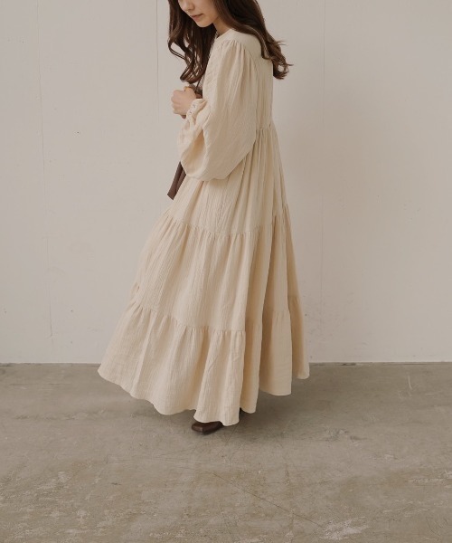 moi tytto(モイテュット)の「長袖ワンピース(ワンピース・レディース・ナチュラル・SMALL)」の7枚目の写真