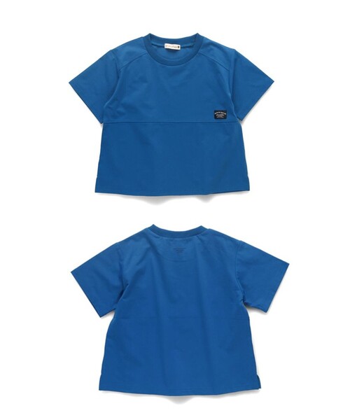 BRANSHES(ブランシェス)の「【水陸両用】半袖Tシャツ(Tシャツ/カットソー・キッズ・ロイヤルブルー/カーキオリーブ/チャコールグレー・120/150/130/140/100/90/110)」の15枚目の写真