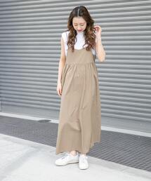 ITEMS URBANRESEARCH | フレンチTシャツ×キャミワンピースセット(ワンピース)