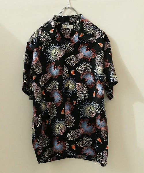 JOURNAL STANDARD(ジャーナルスタンダード)の「SUNSURF×JS HANABI/サンサーフ 別注#(シャツ/ブラウス・メンズ・ブラック系その他/ブルー系その他/ホワイト系その他・MEDIUM/SMALL/X-LARGE/LARGE)」の3枚目の写真