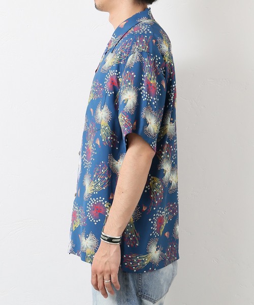 JOURNAL STANDARD(ジャーナルスタンダード)の「SUNSURF×JS HANABI/サンサーフ 別注#(シャツ/ブラウス・メンズ・ブラック系その他/ブルー系その他/ホワイト系その他・MEDIUM/SMALL/X-LARGE/LARGE)」の6枚目の写真