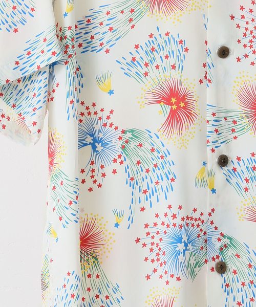 JOURNAL STANDARD(ジャーナルスタンダード)の「SUNSURF×JS HANABI/サンサーフ 別注#(シャツ/ブラウス・メンズ・ブラック系その他/ブルー系その他/ホワイト系その他・MEDIUM/SMALL/X-LARGE/LARGE)」の15枚目の写真