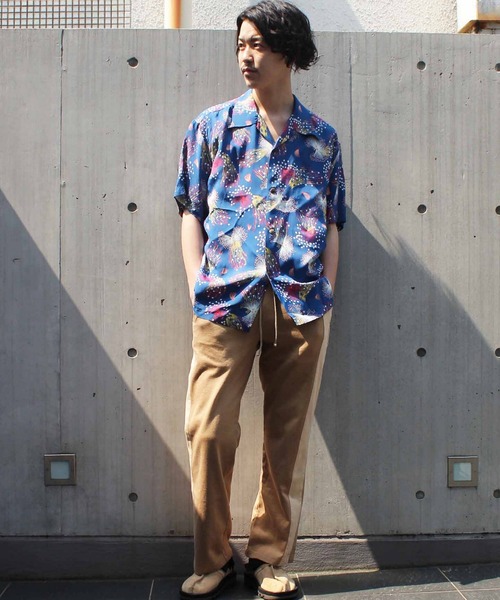 JOURNAL STANDARD(ジャーナルスタンダード)の「SUNSURF×JS HANABI/サンサーフ 別注#(シャツ/ブラウス・メンズ・ブラック系その他/ブルー系その他/ホワイト系その他・MEDIUM/SMALL/X-LARGE/LARGE)」の18枚目の写真