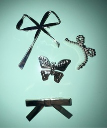 musubore | 【 select 】vintage like set ‘‘ribbon’’ / ブローチセット(ブローチ/コサージュ)