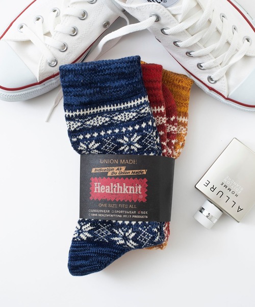 Healthknit(ヘルスニット)の「ギフトにもぴったり!【Healthknit】3足セットヘビーウェイトロングソックス クルーソックス 3PACK SET SOCKS(ソックス/靴下・メンズ・ホワイト/マルチ/アイボリー/オフホワイト/スモーク/その他/その他1/その他2/ホワイト系その他/ホワイト系その他2/その他3/その他4/その他5/その他6/その他7/その他8/その他14/その他13/その他16/その他15/ホワイト系その他3/その他17/ブラック/その他18/その他19・M/S/FREE)」の16枚目の写真