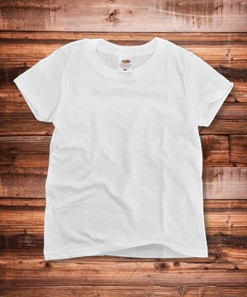 FRUIT OF THE LOOM(フルーツオブザルーム)の「フルーツ・オブ・ザ・ルーム 無地 半袖 Tシャツ キッズ(Tシャツ/カットソー・キッズ・ホワイト/グリーン/ロイヤルブルー/ブラック/杢グレー/ピンク/レッド/パープル/ブルー系その他/イエロー/オレンジ/ネイビー・100/120/150/90/110/130/140)」の2枚目の写真