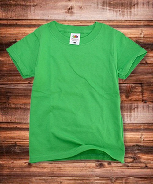 FRUIT OF THE LOOM(フルーツオブザルーム)の「フルーツ・オブ・ザ・ルーム 無地 半袖 Tシャツ キッズ(Tシャツ/カットソー・キッズ・ホワイト/グリーン/ロイヤルブルー/ブラック/杢グレー/ピンク/レッド/パープル/ブルー系その他/イエロー/オレンジ/ネイビー・100/120/150/90/110/130/140)」の16枚目の写真