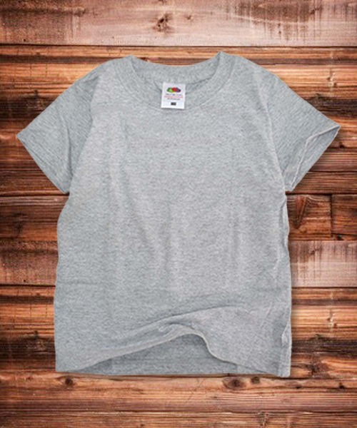 FRUIT OF THE LOOM(フルーツオブザルーム)の「フルーツ・オブ・ザ・ルーム 無地 半袖 Tシャツ キッズ(Tシャツ/カットソー・キッズ・ホワイト/グリーン/ロイヤルブルー/ブラック/杢グレー/ピンク/レッド/パープル/ブルー系その他/イエロー/オレンジ/ネイビー・100/120/150/90/110/130/140)」の17枚目の写真
