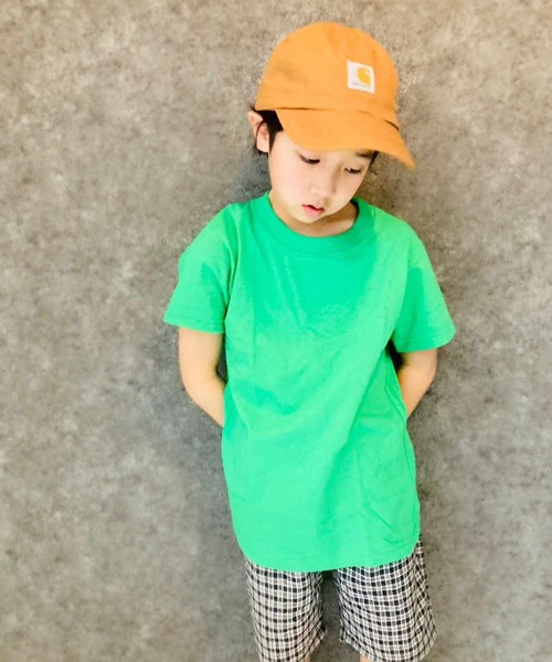 FRUIT OF THE LOOM(フルーツオブザルーム)の「フルーツ・オブ・ザ・ルーム 無地 半袖 Tシャツ キッズ(Tシャツ/カットソー・キッズ・ホワイト/グリーン/ロイヤルブルー/ブラック/杢グレー/ピンク/レッド/パープル/ブルー系その他/イエロー/オレンジ/ネイビー・100/120/150/90/110/130/140)」の22枚目の写真