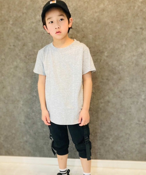 FRUIT OF THE LOOM(フルーツオブザルーム)の「フルーツ・オブ・ザ・ルーム 無地 半袖 Tシャツ キッズ(Tシャツ/カットソー・キッズ・ホワイト/グリーン/ロイヤルブルー/ブラック/杢グレー/ピンク/レッド/パープル/ブルー系その他/イエロー/オレンジ/ネイビー・100/120/150/90/110/130/140)」の18枚目の写真