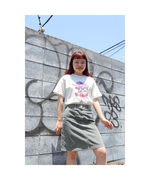 【UNIT CHEST】unique unisex T-shirt　OIF designer eggs コラボT BLUES FROWER by OTOWA SHIRAKUSAの21枚目の写真