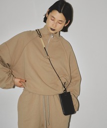 ハーフジッププルオーバー