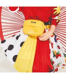 MSGM(エムエスジーエム)Kids & Junior フルーツ&ドット柄プリーツスカート