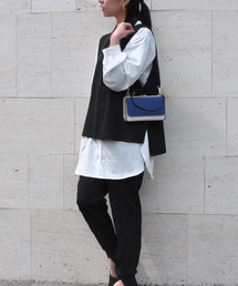 カシュカシュ cachecache / WEB限定カラーコンビウォレットショルダーバッグ
