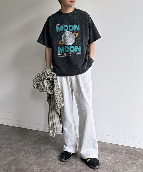 CPCM(シーピーシーエム)の「パウダー加工ヴィンテージライクT(Tシャツ/カットソー・レディース・グレー/ブラック系その他/ブラック系その他3/ブラック/グレー系その他/ブラック系その他2/グレー系その他2/グレー系その他3/ブラック系その他4・MEDIUM/LARGE/X-LARGE)」の13枚目の写真