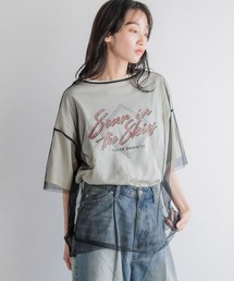 LOWRYS FARM | レース/チュールアソートTシャツ 127291(Tシャツ/カットソー)