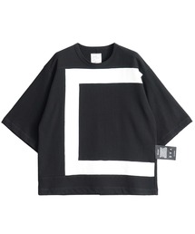 SHAREEF | GEORGETTE JQ SWITCHING BIG-T(Tシャツ/カットソー)