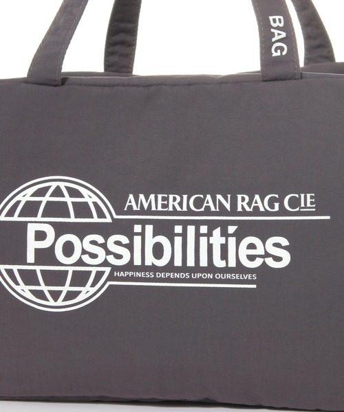 AMERICAN RAG CIE(アメリカンラグシー)の「【AMERICAN RAG CIE】GLOBE MINI BOSTON BAG(ボストンバッグ・レディース・グレー・FREE)」の5枚目の写真